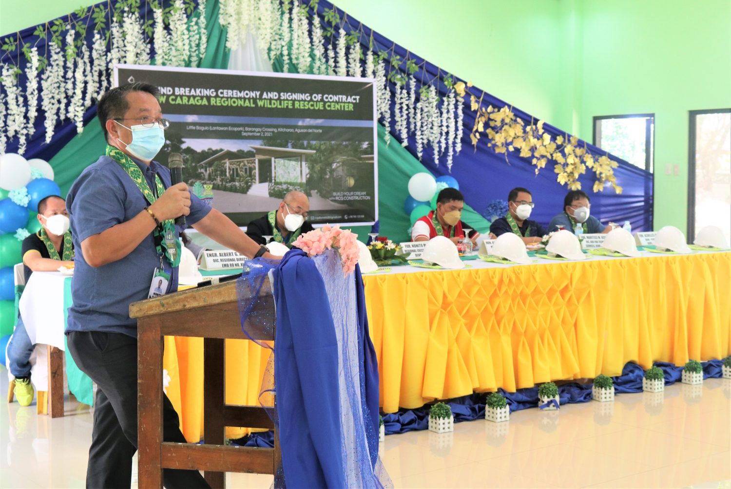 Ceremonial Groundbreaking and Contract Signing for the Enhancement of ...